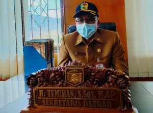 Sekretaris Daerah Tumiran, S.Sos, M.AP