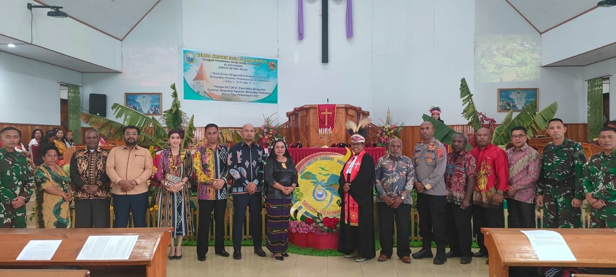Peringati Hut Gki Ke 67 Di Tanah Papua Jemaat Gki Bethel Mulia Gelar Ibadah Syukur Setda 6489